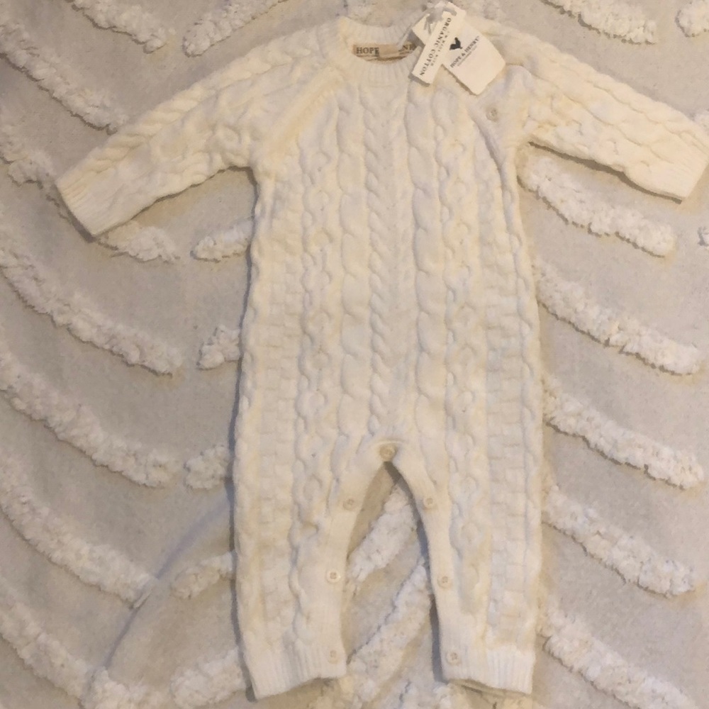 HOPE & HENRY organic cotton knit one piece